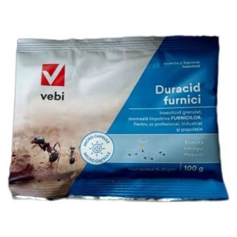 Punga de Duracid furnici 100 g, momeală granulară Vebi