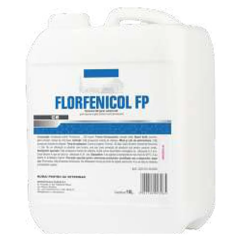 Bidonul de Florfenicol FP, soluție orală cu florfenicol pentru porcine și găini, de la Pasteur