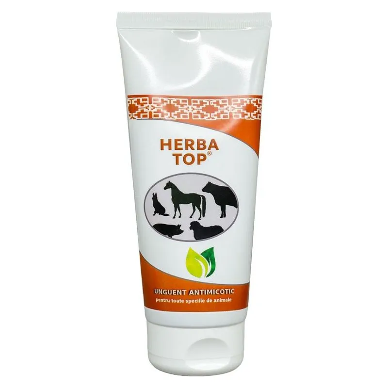 Tubul de Herba Top, unguent antimicotic pentru toate speciile de animale