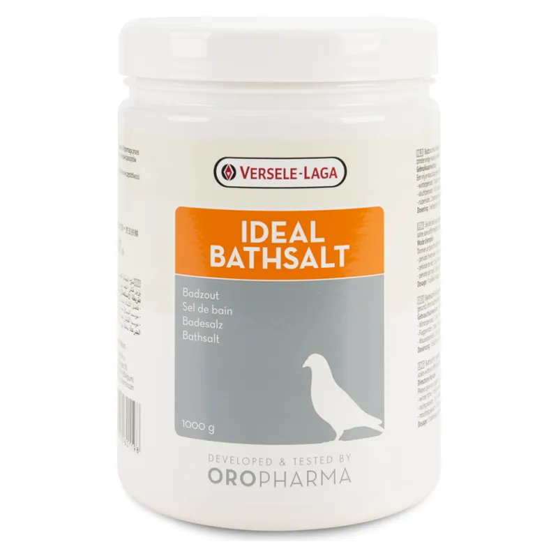 Borcanul de Ideal Bathsalt Versele-Laga Oropharma de 1 kg pentru porumbei